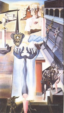 L’homme invisible Salvador Dali Peinture à l'huile